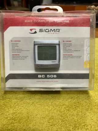Cuentakilometros sigma bc 506 bicicletas nuevo