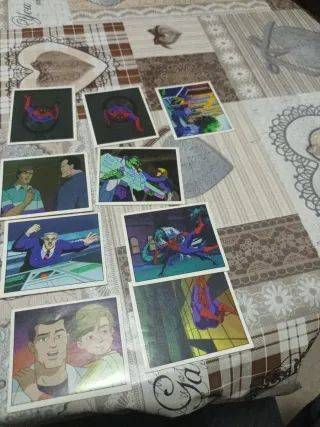 Cromos spiderman años 90