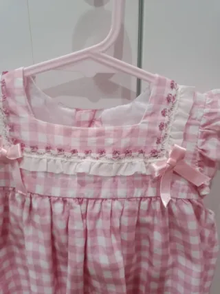 Vestido y braguita Del Sur 24m