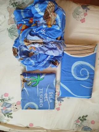 Juego de Sábanas Piratas cama de 90