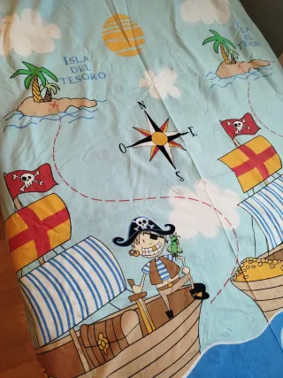 Juego de Sábanas Piratas cama de 90