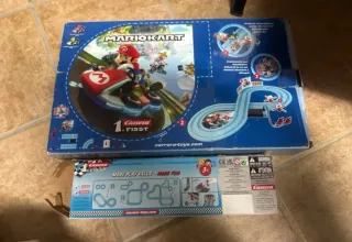 Scalextric Carrera First Mario kart  + set expansi