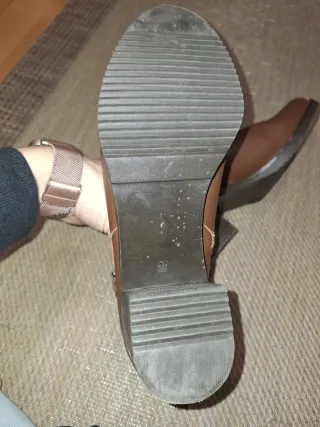 Botines piel marrón mimao