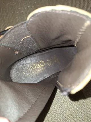 Botines piel marrón mimao