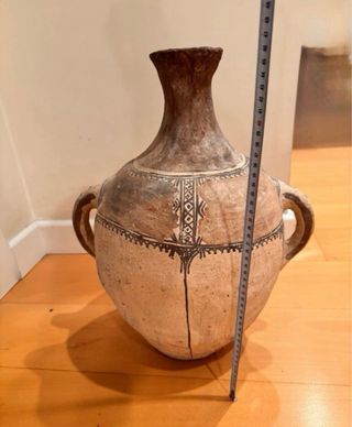 Jarrón de barro