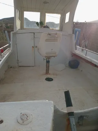 Barco pesca de fibra