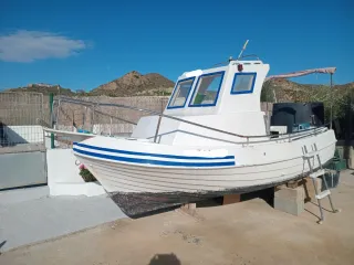 Barco pesca de fibra