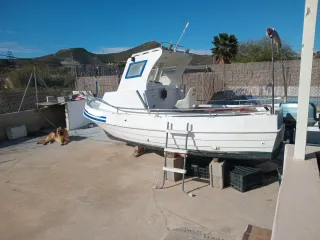 Barco pesca de fibra