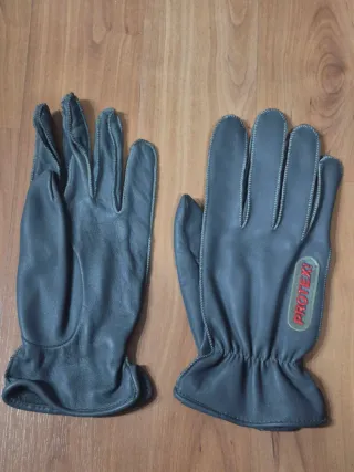 Guantes de piel Protex! talla 8
