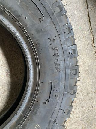 Neumaticos agricolas 7.50 R16 nuevos