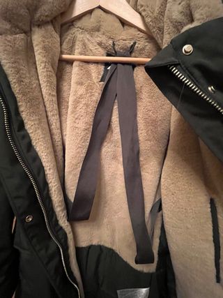 Abrigo-parka Zara Talla L