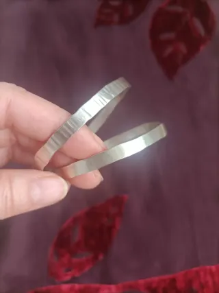 Pulsera y pendientes de Plata