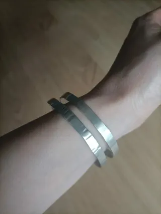 Pulsera y pendientes de Plata