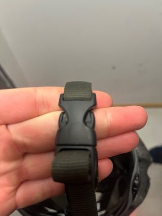 Casco de bicicletas de montaña talla L color gris