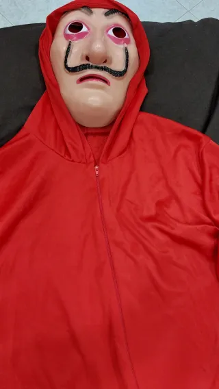 Carnevale adulto tg.L  la casa di Carta Dali