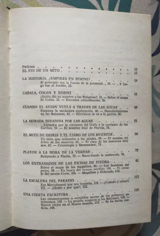 1* edición. La historia empieza en Bimini.