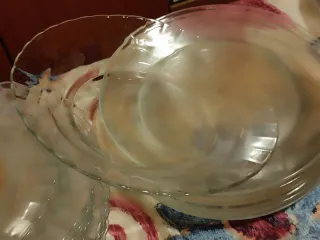 Platos de Duralex transparente