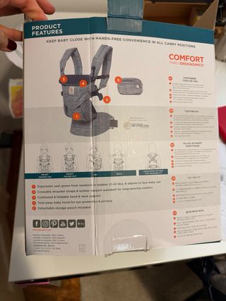 mochila porta - bebe ergobaby omni 360