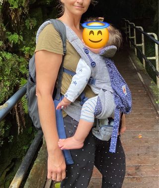 mochila porta - bebe ergobaby omni 360