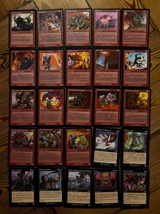 96 carte magic vintage nemesis