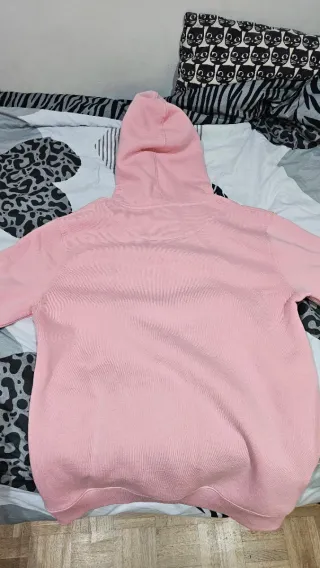 Sudadera polo rosa