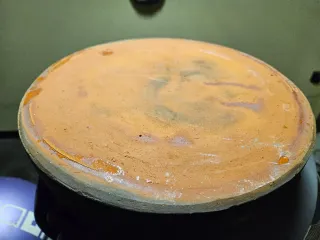 Pentola e 8 ciotoline in terracotta