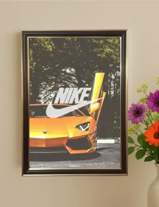 Quadro nike lamborghini