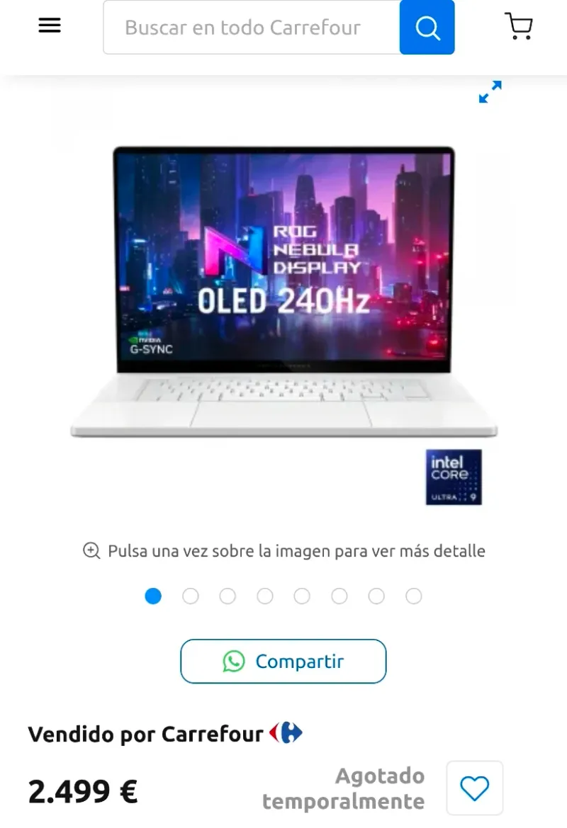 Asus ROG Zephyrus G16 GU605MV afbeelding 9