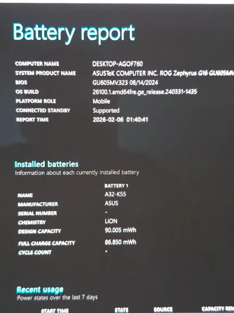 Asus ROG Zephyrus G16 GU605MV afbeelding 7