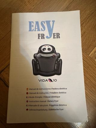 Freidora de aceite marca vida10