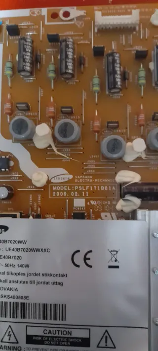 Fuente alimentación samsung