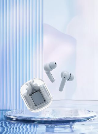 Auriculares TWS Azul Claro