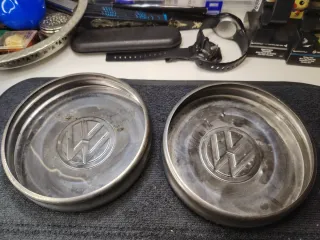 Pareja de Tapacubos vintage Volkswagen