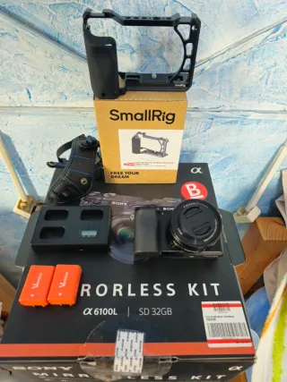 Jaula smallrig cámara Sony a6100 a6300 a 6400