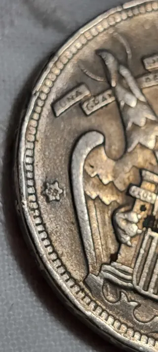 Moneda 50ptas 1957