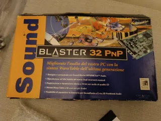 Tarjeta de sonido sound blaster 32awe pnp completo