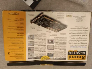 Tarjeta de sonido sound blaster 32awe pnp completo