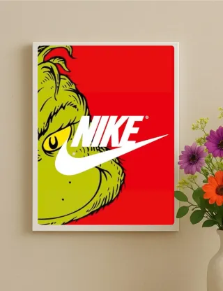 Quadro nike grinch