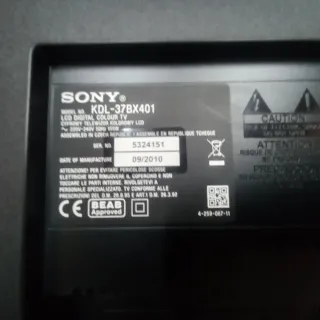 Televisor Sony Bravía 37"