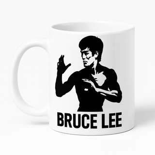 TAZA CERAMICA SILUETA BRUCE LEE
