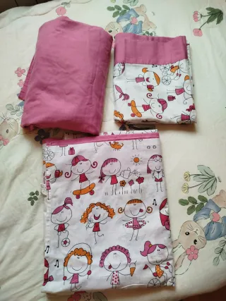 Juego de Sábanas de muñecas cama de 90