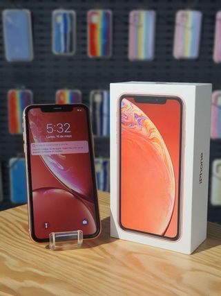 IPHONE XR 128GB CORAL 100% BATERIA