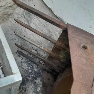 Pala trasera  tractor