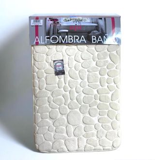 Lote 3 albornoces+ 2 alfombras baño