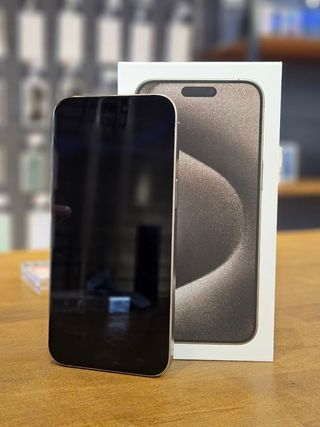 IPHONE 15 PRO MAX 256GB TITANIUM 100% BATERÍA