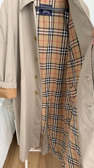 BURBERRY GABARDINA TRENCH HOMBRE BEIGE L