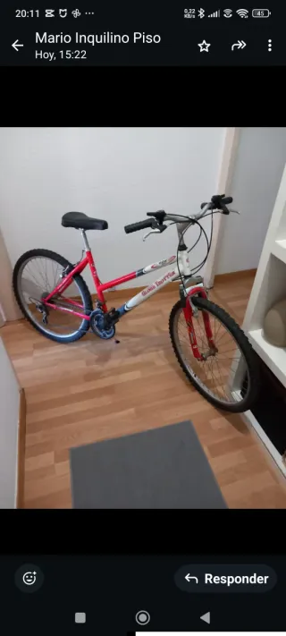 Bicicleta de paseo para mayores
