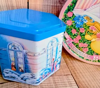 Scatole Vtg 'Forever Friends' e Eduscho Kaffee