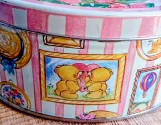 Scatole Vtg 'Forever Friends' e Eduscho Kaffee