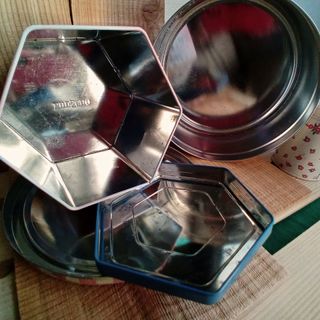 Scatole Vtg 'Forever Friends' e Eduscho Kaffee